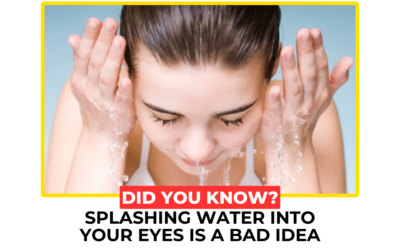 Is Splashing Water in Your Eyes a Good Idea?